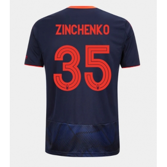 Billige Fotballdrakt Nottingham Forest Oleksandr Zinchenko #35 Replika Tredjedrakt 2025-26 Kortermet